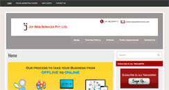 Desktop Screenshot of joywebservices.com